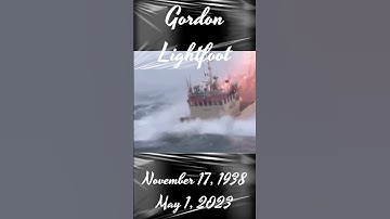 Thumbnail of Gordon Lightfoot #shorts #music #death #song
