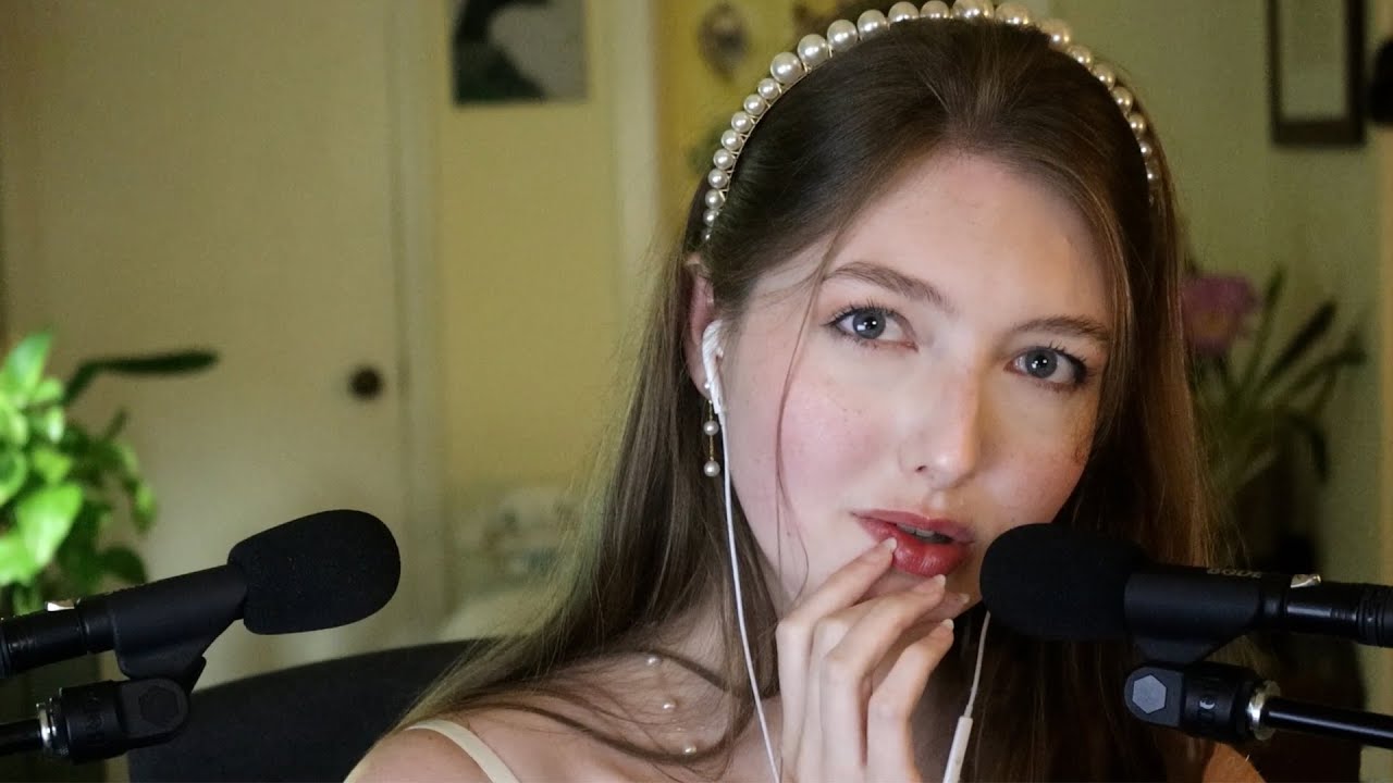 ASMR Breathy Ear to Ear Unintelligible Whispers - YouTube