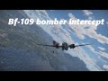 War thunder: Bf 109 bomber intercept - simulator battles multicam