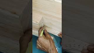briliant idea to make Wooden angle perfect.... #shorts #woodworking #woodscraft #wood #tricks #tips