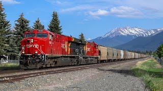 CPKC Kicking Horse Pass - Spring in the Rockies