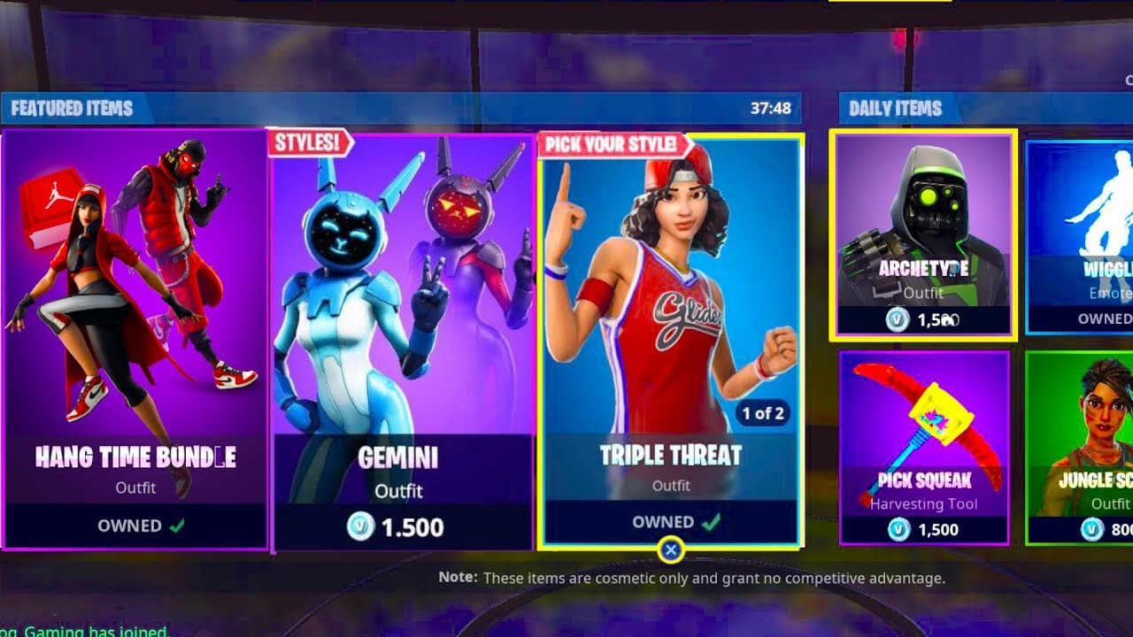Fortnite Skins In Shop Right Now