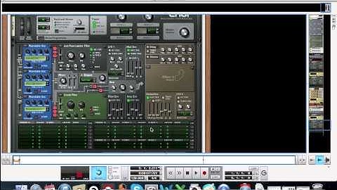 How to make a big room style bass synth in Reason