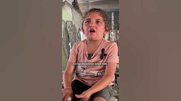 Filistinli Kız Çocuğu, İsrail’in Saldırdığı Okulda Alevlerin Arasından Sağ Çıktı