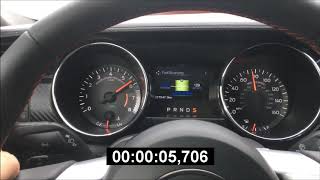 Ford Mustang 3.7 V6  0-100 (0-60) Acceleration