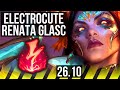 RENATA GLASC & Lulu vs TWITCH & Milio (ADC) | 37K damage, Electrocute | EUW Diamond | 26.10