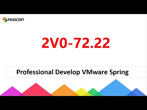 VCP-AM Develop 2022 2V0-72.22 Dumps - Professional Develop VMware Spring