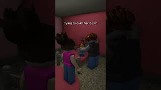 A Little Girl Saw the Same Woman Every Night! #roblox #scary #animation