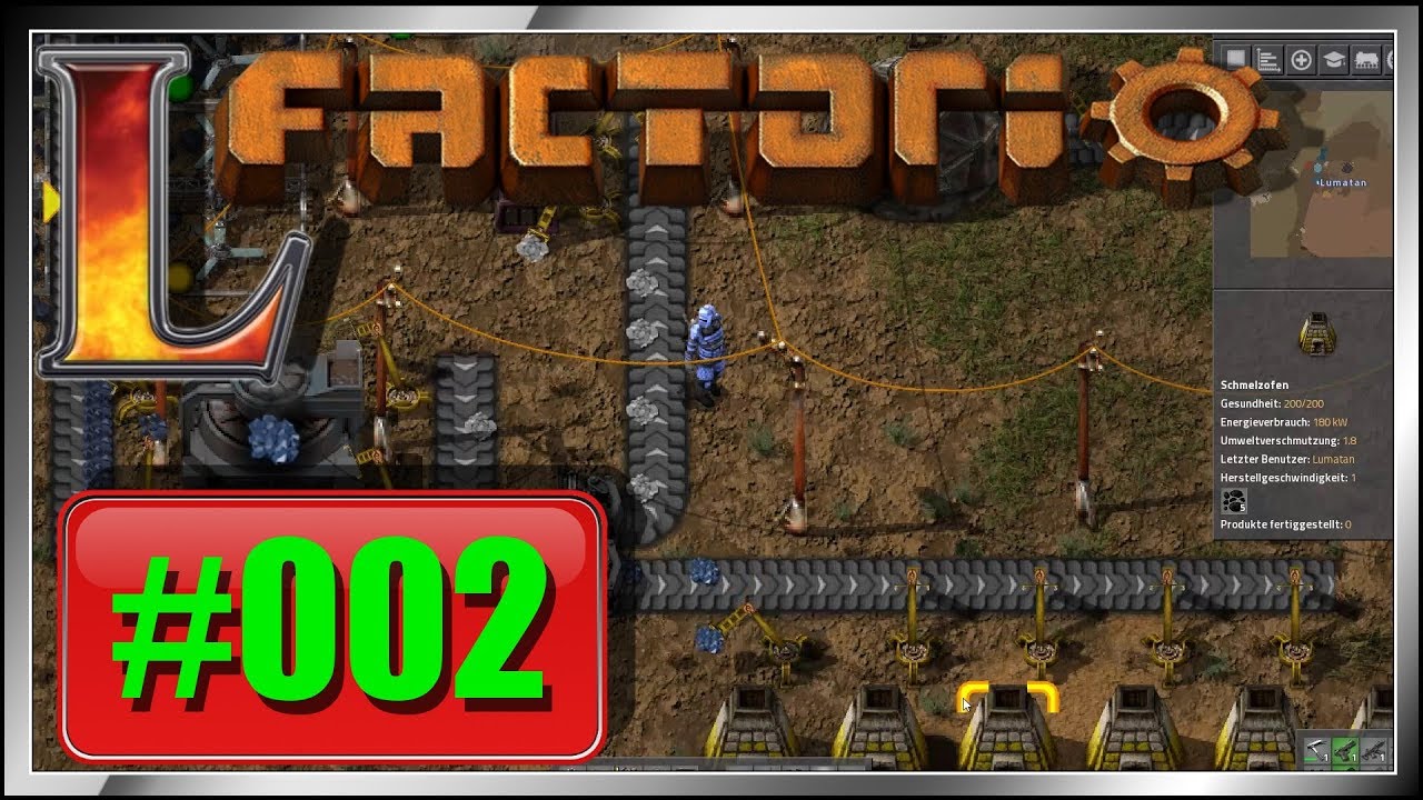 Die ersten Bänder | Factorio Modpack Folge 002 | Let`s Play Deutsch ...