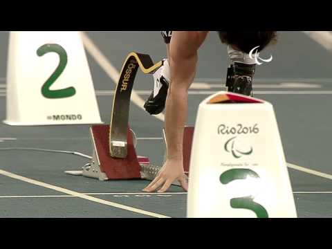 Athletics | Men's 400m - T43/44 Round 1 Heat 2 | Rio 2016 Paralympic Games