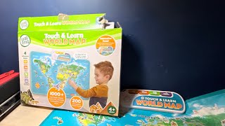 LeapFrog Touch & Learn World Map - Landmarks