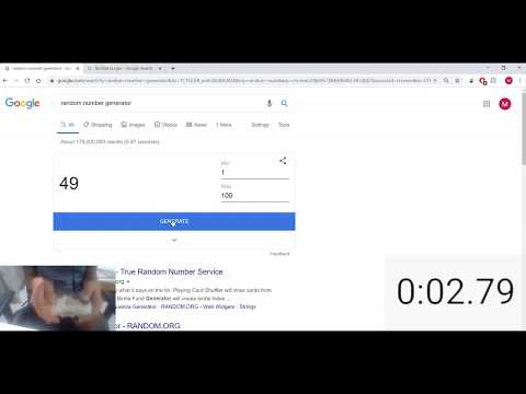 RANDOM NUMBER GENERATOR SPEED RUN ANY% *WORLD RECORD* 8.60 SECONDS (XBOX)