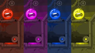 Red Ball 4 YELLOW BALL 🆚 BOSS THE BATTLE FOR THE MOON (Ios, Android) screenshot 2