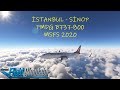 Kapalı Havada Karadeniz Rotası! 🌫️✈️ İstanbul → Sinop | B737 | MSFS 2020