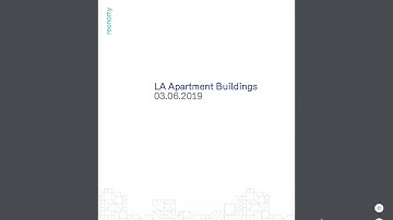 Commercial Real Estate PDF Report Creation