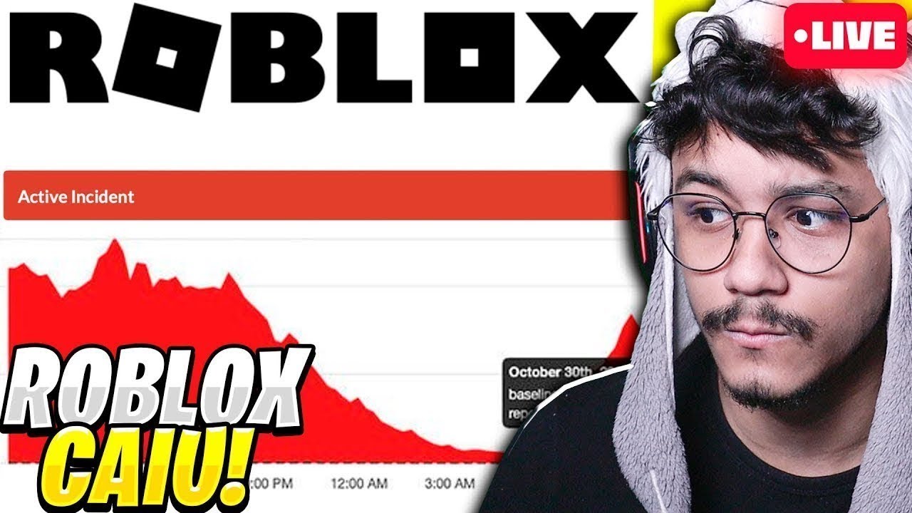 O ROBLOX CAIU! #roblox #robloxnoticias #robloxcaiu