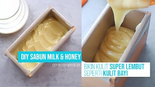 DIY Membuat Sabun Susu Natural Super Lembut di Kulit!! Dengan Bahan-Bahan di Rumah, Anti Gagal!!