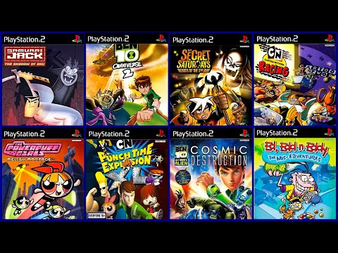 The Lost & Forgotten Cartoon Network PlayStation 2/PS2 Video Games  (GAMEPLAY) 