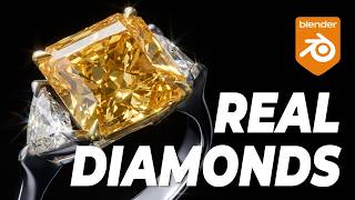 How to Make Realistic Diamonds in Blender (Full Process)