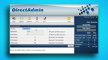 Huong dan add domain tren DirectAdmin