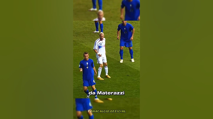 Il messaggio di Zidane a Del Piero al Mondiale 2006😱🏆 #calcio #shorts