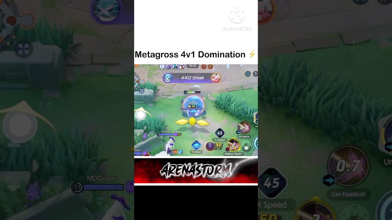 “Metagross 4v1 Domination ⚡️| ArenaStorm Unite Highlights” 