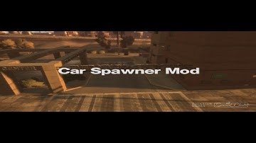 GTAIV - Car Spawner Mod [HD]