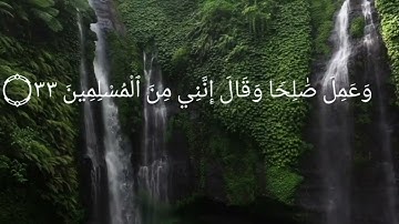 ما تيسر من سورة فصلت