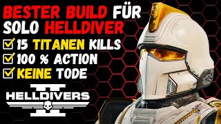 Helldivers 2 | Solo Helldive (deathless) | 15 Bile Titan Kills & More | PS5 Gameplay