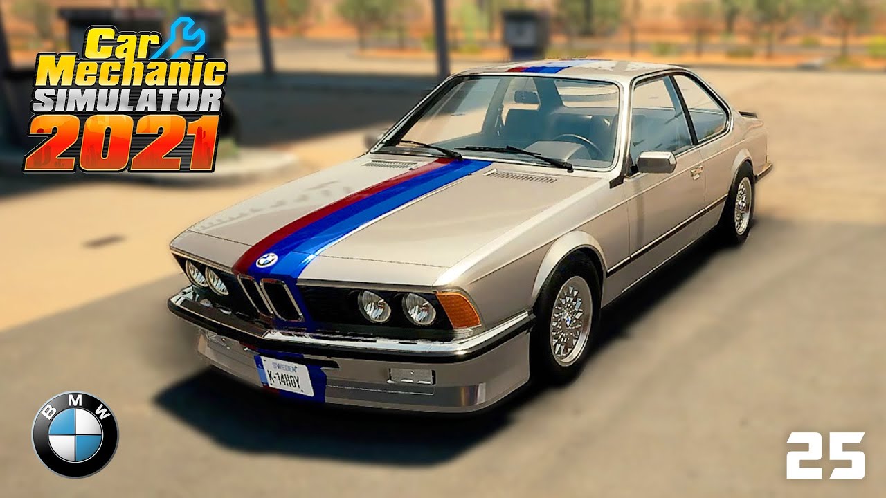 BMW 635 CSi restoration - Car Mechanic Simulator 2021 - YouTube