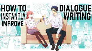 How To INSTANTLY Improve The DIALOGUE Writing In Your Manga, Comic Or Novel