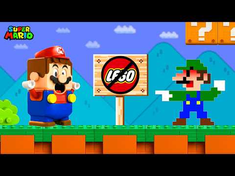 Mario and Luigi, But LEGO Super Mario Is Forbidden Here!