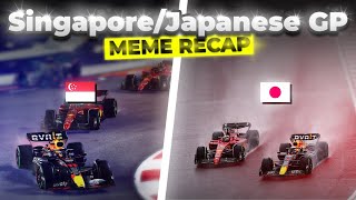 F1 2022 Singapore + Japanese GP Meme Recap