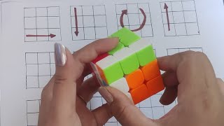 Brain Teaser Magic IQ Cube Puzzle Game Toy 3x3x3- , simple Tricks IQ Cube puzzles