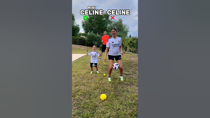 SPRINT CHALLENGE vs MINI CELINE 🙈⚽️