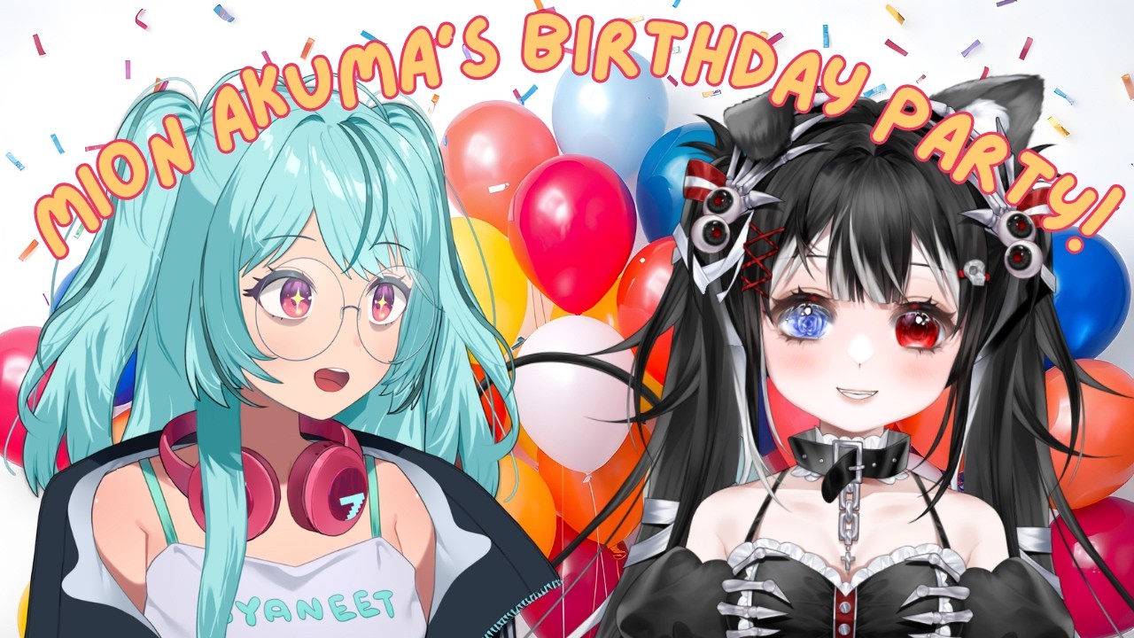 It's my friend's birthday party! @MionAkuma