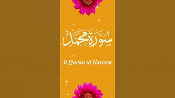 Surah Muhammad | سورة محمد | Sheikh Aaar Al Hudhoudi