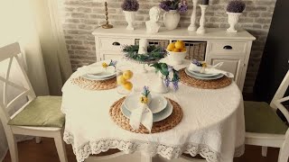 Spring Decorate  2023+Diy🍃 Декор Столовой  - Фикс Прайс В Сервировке И Украшении