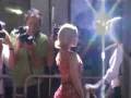 Jessica Simpson In See Through Dress