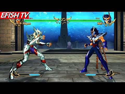 Merak Hagen vs Phoenix Ikki Final Bronze Cloth (Hardest AI) - Saint Seiya: Soldiers' Soul