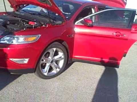 2010 Red Ford Taurus SHO Dallas