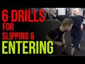 6 drills for slipping  entering  self defense and mma techniques flow of combat
