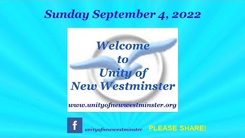 Unity of New Westminster 20220903