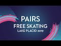 Apollinariia Panfilova / Dmitry Rylov (RUS)| Pairs Free Skating | Lake Placid 2019