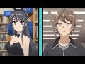 Sakuta Meets Mai Rascal Does Not Dream Of A Bunny Girl Senpai Sakuta Meets Mai Rascal Does Not Dream Of A Bunny Girl Senpai
