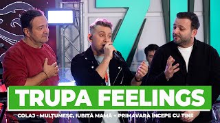 Trupa Feelings - Colaj - Mulțumesc, Iubită Mamă + Primăvara Începe cu Tine (Live la Radio ZU)