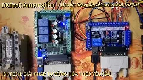 Giải pháp Teaching Robot 6 trục, sử dụng Mach3 CNC LPT (Giải pháp sử dụng Mach3 CNC)