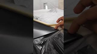 لمحبي الفابريكة والحفاظ علي دهان السياراة مرمة دهان spot repair لزق فوم foam tape #shorts