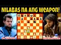 Nilabas na ang Weapon! || GM Carlsen vs  GM Grandelius Tata Steel Masters 2021 Round 9