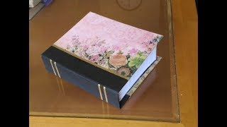 How to make  Book ബോക്സ്‌ /Secret storage box idea. ഇങ്ങനെ ഒരു സീക്രെട് ബോക്സ്‌ ഉണ്ടാക്കി നോക്കൂ